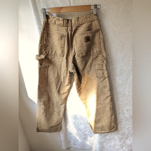 Carhartt Other - Y28 14 Used BRN Carhartt Carpenter Pants Straight Women's Xs